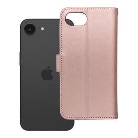 Etui z klapką na iPhone 16e (SE 4 2025) Mezzo Book mandala złoto-różowe