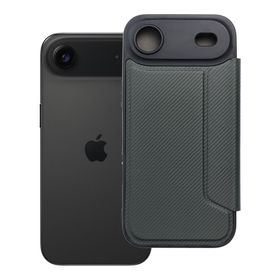 Etui z klapką na iPhone 17 AIR Razor Book ciemnozielone