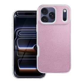 Etui na iPhone 17 Pro Max / 18 Pro Max (low camera edge) Shining różowe