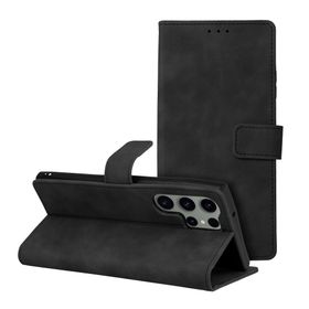 Etui z klapką na Samsung S23 ULTRA Tender Book czarne