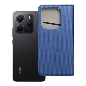 Etui z klapką na Xiaomi Redmi NOTE 14 5G Smart Case Book granatowe