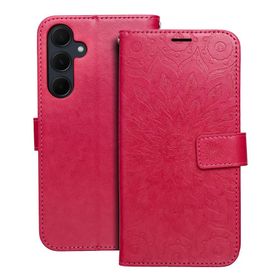 Etui z klapką na Samsung A35 5G Mezzo Book mandala magenta