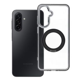 Etui na Samsung A17 / A18 Frame Circle Stand zgodne z MagSafe czarne