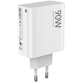 XIAOMI oryginalna ładowarka sieciowa USB A QC3.0 3A 90W MDY-15-EK biała bulk