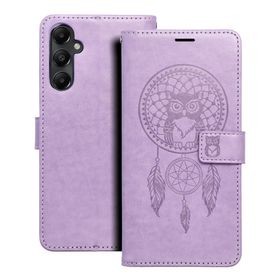 Etui z klapką na Samsung A05s Mezzo Book łapacz snów fioletowe