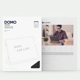 DUX DUCIS etui DOMO składane z miejscem na rysik do iPad Air 13 (2024) czarne