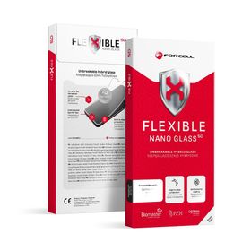 Szkło hybrydowe do iPhone 17 PRO MAX / 18 PRO MAX Forcell Flexible 5D czarne