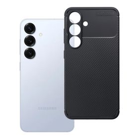 Etui na Samsung S25 Carbon Premium czarne