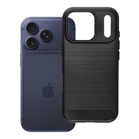 Etui na iPhone 17 Pro / 18 Pro (low camera edge) Carbon 2.0 czarny