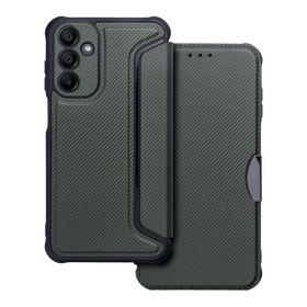 Etui z klapką na Samsung A15 4G / A15 5G Razor Book ciemnozielone