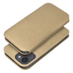 Etui z klapką na iPhone 17 PRO MAX / 18 PRO MAX Dual Pocket Book złote
