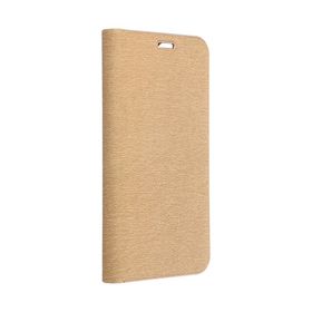 Etui z klapką na Samsung A13 4G Luna Book Gold złote