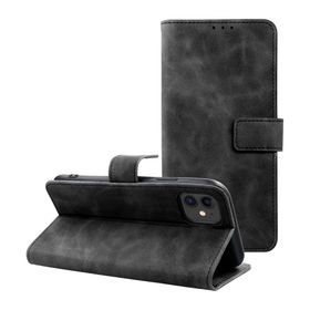 Etui z klapką na iPhone 11 Tender Book czarne