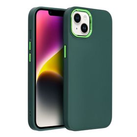 Etui na iPhone SE 2022 Frame zielone