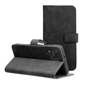 Etui z klapką na Samsung A12 / M12 Tender Book czarne