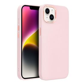 Etui na iPhone 16 Frame pudrowy róż