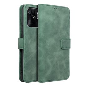Etui z klapką na Xiaomi Redmi 10C Tender Book zielone