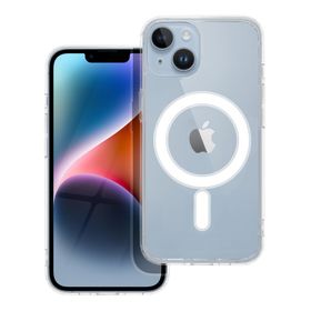 Etui na iPhone 14 Clear Mag Cover (Str) zgodne z MagSafe transparentne