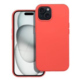 Etui na iPhone 15 Silicone brzoskwiniowe