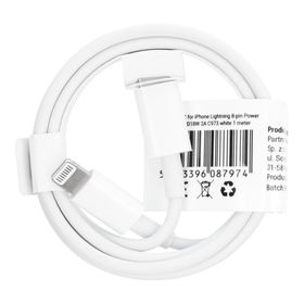 Kabel USB C do Lightning PD 2A 18W 1 m C973 biały