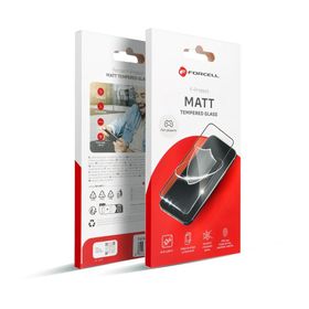 Szkło hartowane do iPhone 13 PRO / 14 Forcell Matt Glass czarne