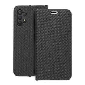 Etui z klapką na Samsung A32 LTE ( 4G ) Luna Book Carbon czarne