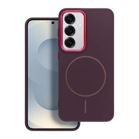 Futerał do Samsung A17 Frame Mag Cover zgodny z MagSafe fioletowy