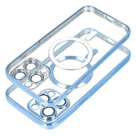 Etui na iPhone 11 Electro Mag Cover zgodne z MagSafe niebieskie