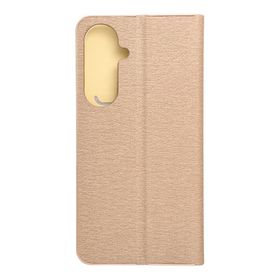 Etui z klapką na Samsung S26 PLUS Luna Book Gold złote