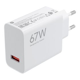 XIAOMI oryginalna ładowarka sieciowa USB A QC3.0 3A 67W MDY-12-EH biała bulk