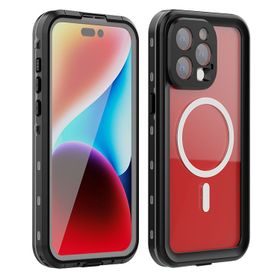 Etui na iPhone 15 PRO MAX Shellbox Dot wodoodporne zgodne z MagSafe czarne