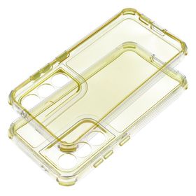 Futerał MATRIX CLEAR do SAMSUNG S24 żółty