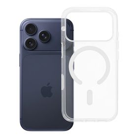 Etui na iPhone 17 Pro / 18 Pro (low camera edge) Clear Mag Cover Elite (Str / NIEŻÓŁKNĄCY / Camera Control Button) zgodne z MagSafe transparentne