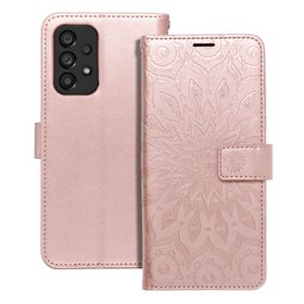 Etui z klapką na Samsung A53 5G Mezzo Book mandala złoto-różowe