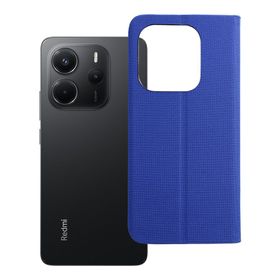 Etui z klapką na Xiaomi Redmi NOTE 14 4G (GLOBAL - 164,84mm x 78,15mm x 8,16mm) Sensitive Book niebieskie
