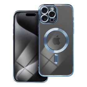 Etui na iPhone 15 PRO MAX Electro Mag Cover zgodne z MagSafe niebieskie