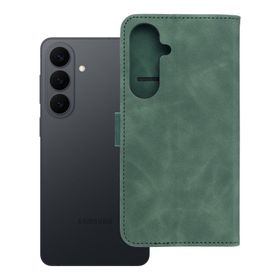 Etui z klapką na Samsung S26 PLUS Tender Book zielone
