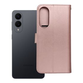 Etui z klapką na Samsung S25 EDGE Mezzo Book teddy bear złoto-różowe