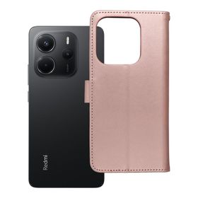 Etui z klapką na Xiaomi Redmi NOTE 14 4G (GLOBAL - 164,84mm x 78,15mm x 8,16mm) Mezzo Book łapacz snów złoto-różowe