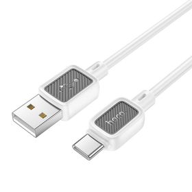 Kabel USB A do USB C Hoco 3A 1 m X108 biały