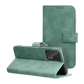 Etui z klapką na Samsung A52 5G / A52 LTE ( 4G ) / A52s 5G Tender Book zielone