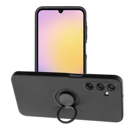 Etui na Samsung A25 5G Silicone Ring czarne