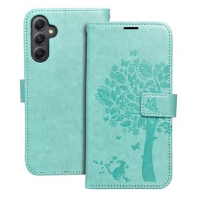 Etui z klapką na Samsung A34 5G Mezzo Book drzewo zielone