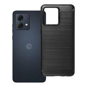 Etui na Motorola G84 Carbon 2.0 czarne