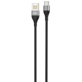 żXO kabel NB188 USB - USB-C 2.4A 1,0m szary dwustronne USB