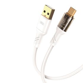 XO Clear kabel NB229 USB - microUSB 1,0 m 2,4A biały