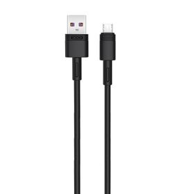 XO kabel NB-Q166 USB - microUSB 1,0 m 5A czarny