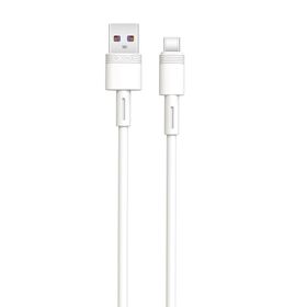 XO kabel NB-Q166 USB - USB-C 1,0 m 5A biały