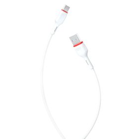 żXO kabel NB-P171 USB - USB-C 1,0 m 2,4A biały