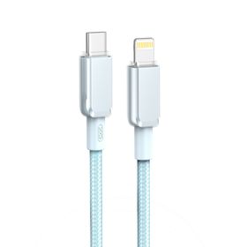 XO kabel NB-Q250A PD USB-C - Lightning 1,0m 27W niebieski